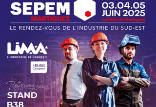 LIMA ADHÉSIFS présent au salon SEPEM INDUSTRIES a Martigues