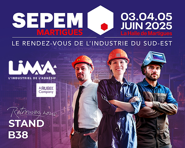 LIMA ADHÉSIFS présent au salon SEPEM INDUSTRIES a Martigues