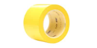 Ruban adhésif vinyle 3M jaune pour le marquage